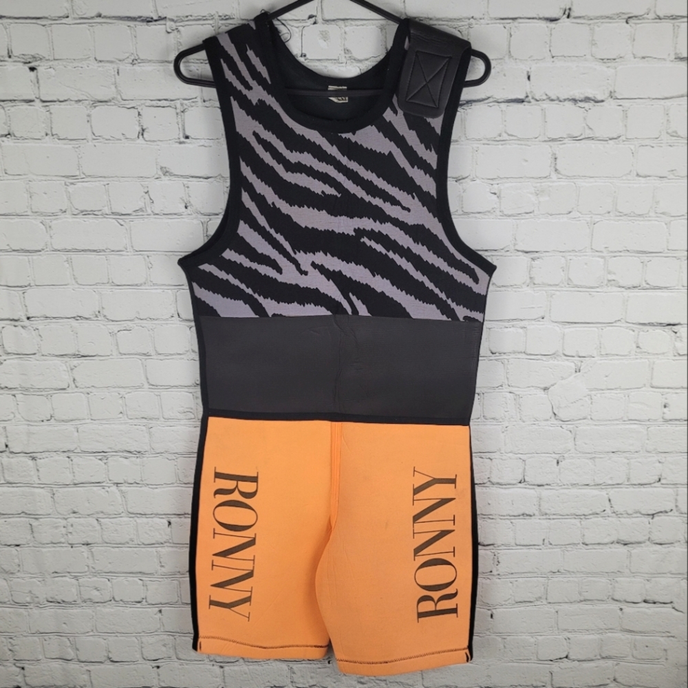 RONNY | zebra & colour block sleeveless shorts wetsuit